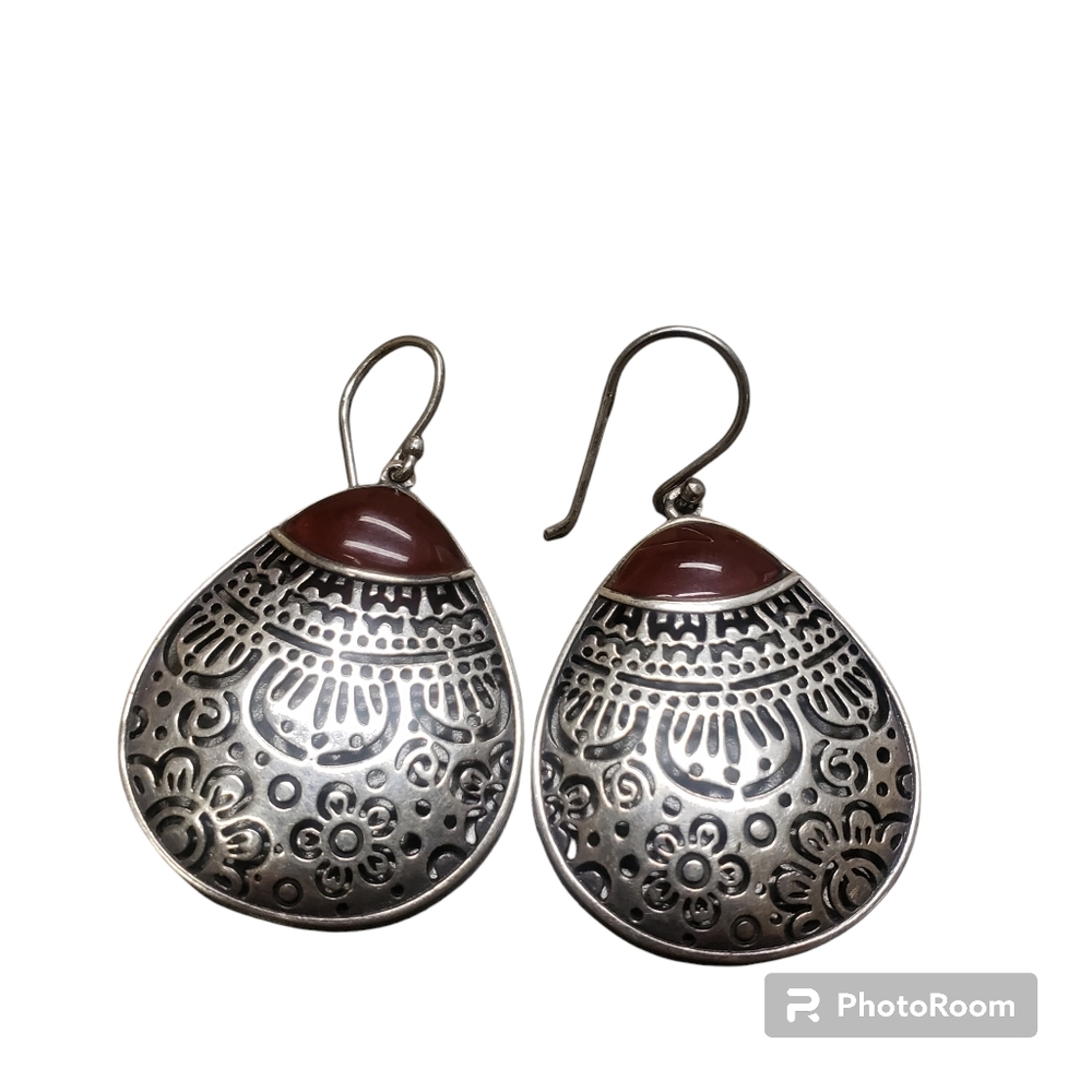 925 CFJ Thai Sterling Silver Earrings